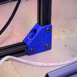 7b7a4961-e125-456c-88ea-0b22e7952961.jpg Fichier 3D gratuit Coude à 90 degrés pour l'extrusion 2020・Modèle pour imprimante 3D à télécharger