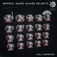 guard-helmets-1.jpg Classic Guard Hazard helmets Set - Imperial Guard, Scion, Kasrkin