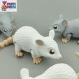 07.jpg Flexi Mouse – Rato articulado e engraçado | Modelo imprimível em 3D