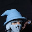 gandalf-stl-3d-printing-lord-of-the-rings-lotr-figure-toy-6.jpg Chibi GANDALF STL 3D Printing Files | High Quality | Cute | 3D Model | Lord of the Rings | Tolkien | Toy | Figure | Playful