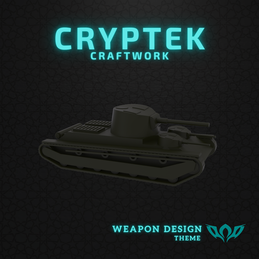 12. Miniature 25TP Medium Tank Scale Replica
