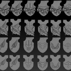 Image1.jpg Chaosritter Panzerschild-Packung - Verräterlegionen
