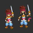 s3.jpg Secret of Mana RPG Game Sculpture