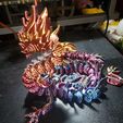 Flexi Print-in-Place Imperial Dragon with 3MF Included!