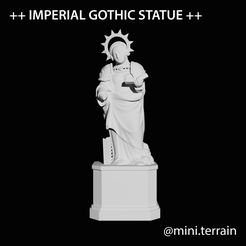 Gothic_Statue_Front_Final.png Imperial Saint Catherine Statue