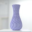 Flower-Vase-Class-A-3B-3_0523.jpg Flower Vase Pot Decorative 3D Print