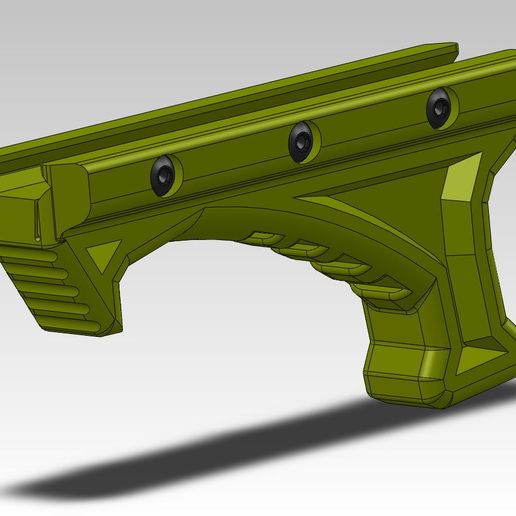 Picatinny Rail Foregrip 3D model