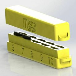 Capture2.JPG Fichier 3D gratuit Micro SD Box・Design à télécharger et à imprimer en 3D