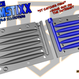 MakingBaits-6in-DrumStikk-6.png The 6-inch Drum Stixx 5-Cavity Stick Bait Injection Mold By MakingBaits.com