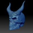 Shop3.jpg Skull Keltic with horns Celtic Skull
