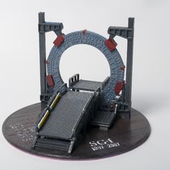 DSC_4186.jpg Archivo 3D gratis Base Stargate・Diseño de impresión 3D para descargar