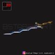 04.JPG Fire Emblem Awakening Robin Levin Sword - Weapon Cosplay 3D print model