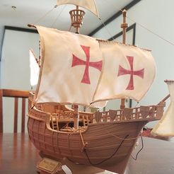 01.jpg Santa Maria Flag Ship: Scale Model Kit