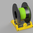 Dévidoir rouleau filament v7.png FDM 3D Printer Filament Roller Dispenser