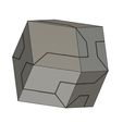 RDDH_P4_3x3_R163548_Cl0.009.jpg 4 PIECE 3X3 - RHOMBIC DODECAHEDRON PUZZLE