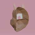 135.png Low Poly Squirrel Cosplay Mask