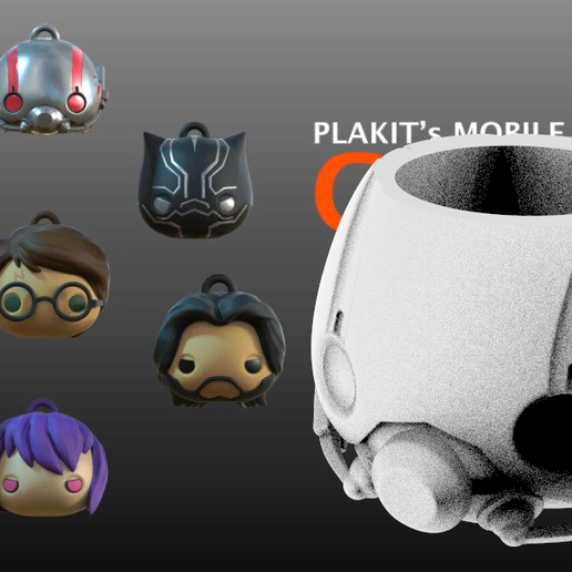 Mates Plakit 7 versiones Pack 1 3D model