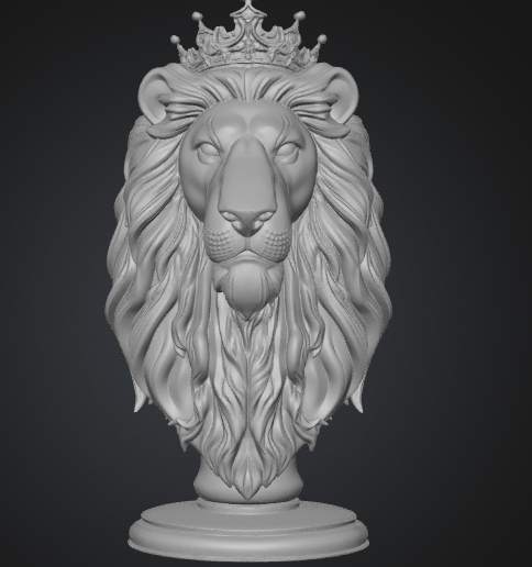 Royal Lion Bust