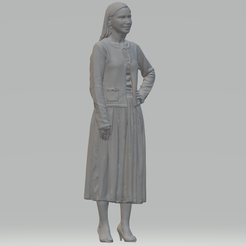1.png STL file girl casual v.10・3D printer design to download, ModelRS_3d