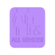 All_Gender_Sign_THIN.stl All Gender Sign