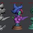 JannaBUST_Size.jpg BEWITCHING JANNA BUST FOR 3D PRINTING