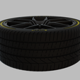 04.-Enkei-TSR-X.4.png Miniature Enkei TSR-X Rim & Tire