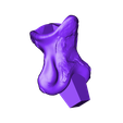 Pedal_Phalange_Left_02.OBJ OBJ file Life size baby T-rex skeleton - Part 03/10・3D printing model to download