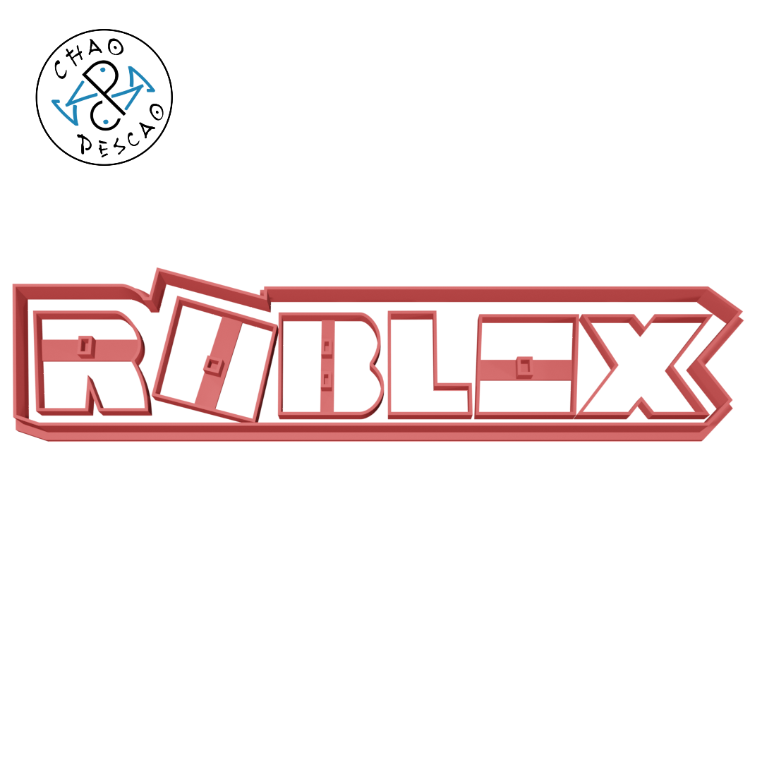 Stl File Roblox Logo Letters Cookie Cutter Fondant Polymer Clay Template To Download And 3d Print Cults