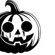 Citrouille-simple-10.jpg 10 SVG Files - Halloween Pumpkin - Silhouettes - PACK 1