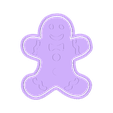 gingerbread man.stl STL-Datei Weihnachtsfiguren Ausstechformen Satz von 21・3D-druckbares Modell zum Herunterladen