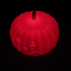 1ebe77236901aab294c188640d5d49c0_preview_featured.jpg Fichier STL Halloween pumpkin RGB LED・Modèle à imprimer en 3D à télécharger