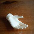 20160605_123530.jpg Рука на подставке - скульптурная модель в Blender