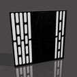 wall screen grab.jpeg STL file Death Star Wall For Star Wars Diorama・3D print object to download, AnthonyVanVolkinburg