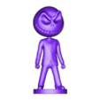 Jack_Skellington.obj Chibi Jack Skellington 3D print model