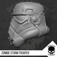 15.png Storm Trooper Zombie Slayer Head for 6 inch action figures