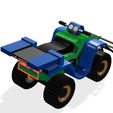 00O.jpg DOWNLOAD ATV QUAD 3D MODEL - OBJ - FBX - 3D PRINTING - 3D PROJECT - BLENDER - 3DS MAX - MAYA - UNITY - UNREAL - CINEMA4D - GAME READY Auto & moto RC vehicles Aircraft & space