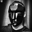 249073477_10226991624315640_6075242791564254541_n.jpg Squid Game Mask - Polygon Front Mask With Stand Base