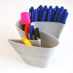 s-vase-free-3d-model-stl.jpg Fichier STL gratuit porte-stylo S・Objet pour imprimante 3D à télécharger