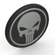 6.jpg Punisher logo 3D model