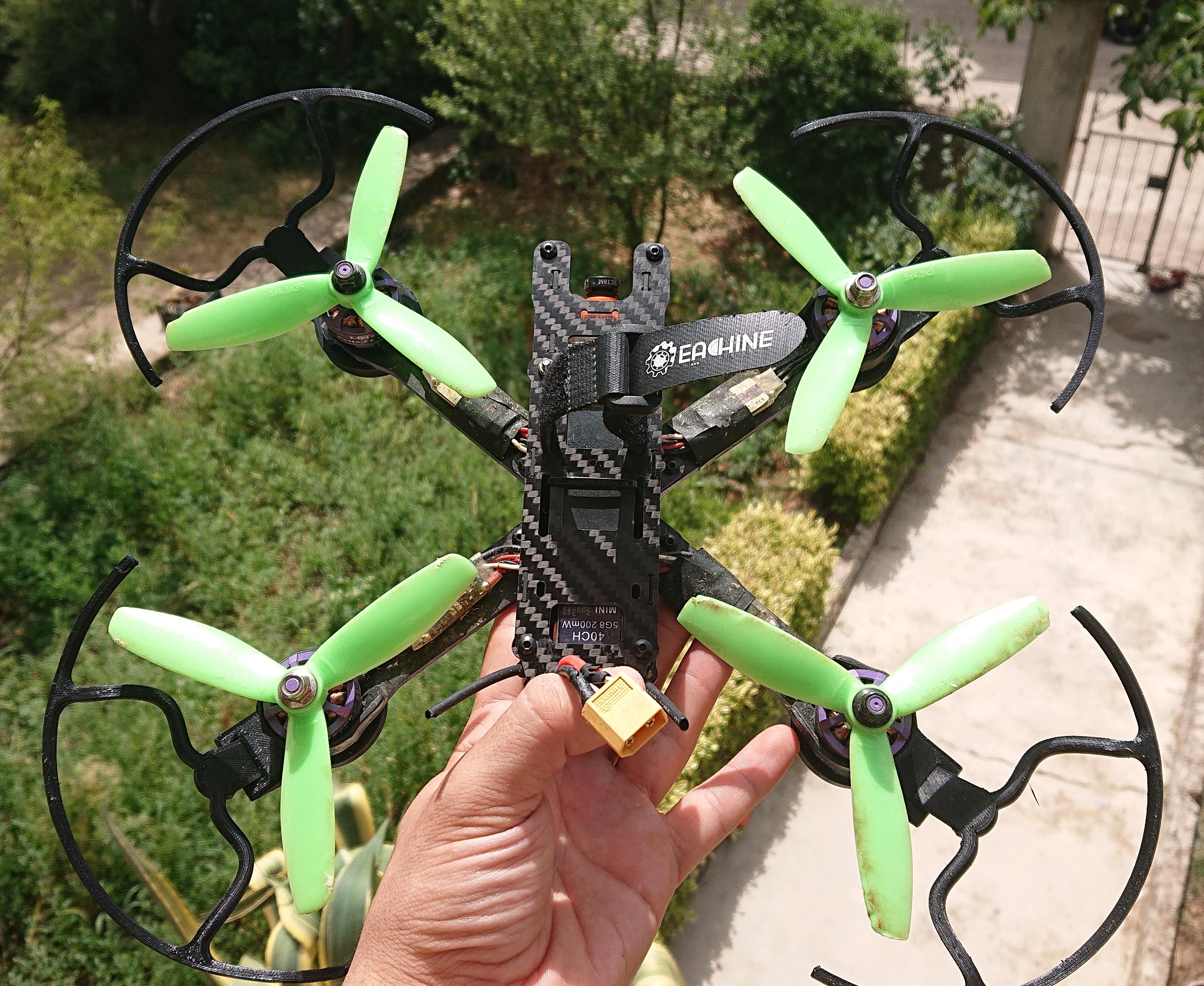 STL file Eachine Wizard X220 Propeller guard・3D printable model to