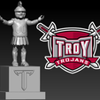 hffgh.png NCAA - Troy Trojans football mascot statue - 3d Model print