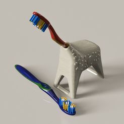 itinerancia128.jpg STL-Datei Toothbrush holder (Giraffe) kostenlos・3D-Druck-Idee zum Herunterladen