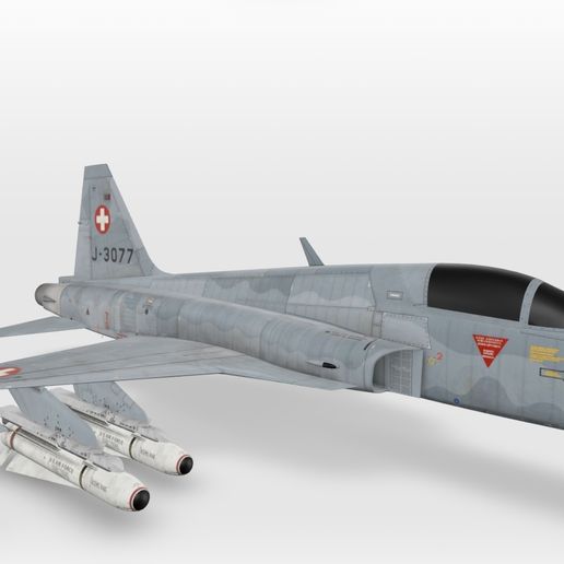🏢 F-5 Freedom Fighter・ STL File for 3D printing・Cults