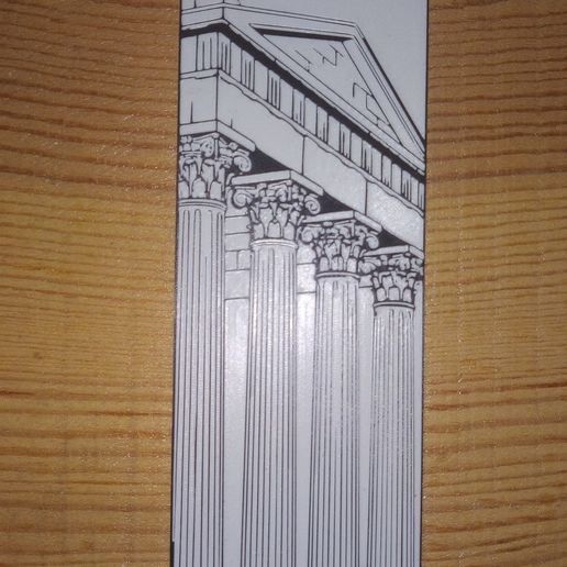 Architecture – Bookmark No.003 (1mm Master Standard)