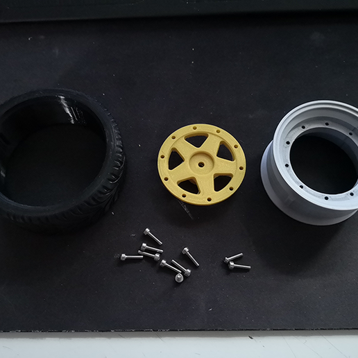 Download free STL file Split Rim for Dukedoks 1/10 Chassis • 3D ...