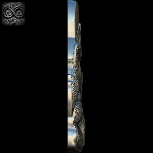 Funky-Lizard-Relief-4.jpg Funky Lizard Relief  STL File For 3D print model