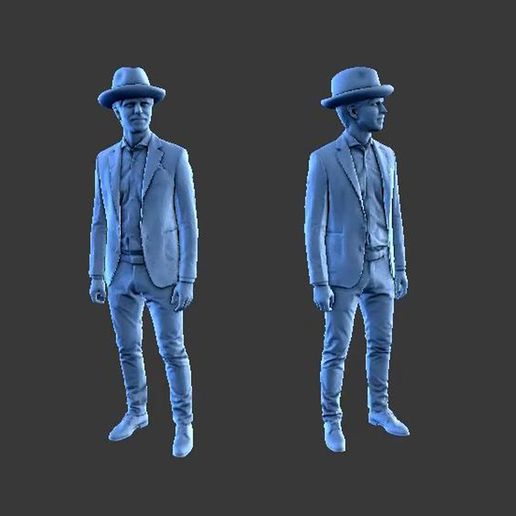 CHARACTER MAN FIGURE A87 3D model