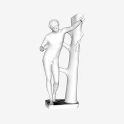 Capture d’écran 2018-09-21 à 18.32.43.png Бесплатный STL файл Apollo Sauroctonus at The Louvre, Paris・План 3D-печати для скачивания