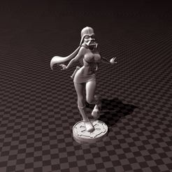 Miss_Darth_Vader.jpg Free STL file Star Wars - Miss Darth Vader ⭐・Object to download and to 3D print
