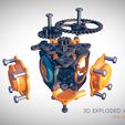 Exploded_View.jpg Simple Radial Pneumatic Engine